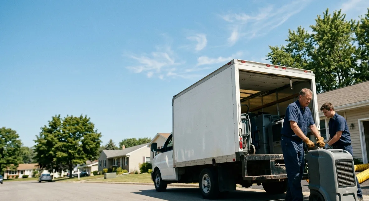 Water Damage Cleanup in Farmdale, OH near me